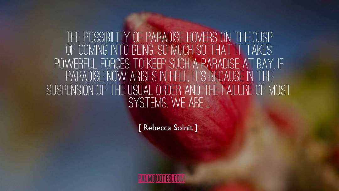 Probated Suspension quotes by Rebecca Solnit
