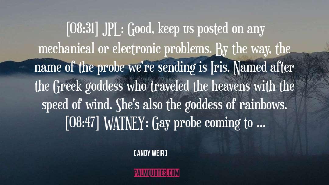 Probe quotes by Andy Weir