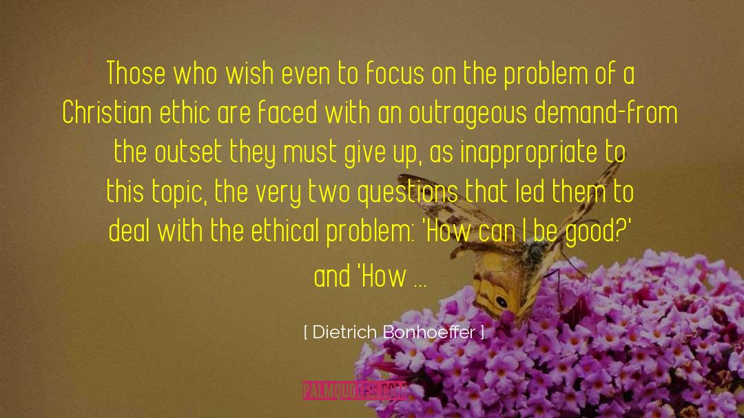 Problem As An Opportunity quotes by Dietrich Bonhoeffer