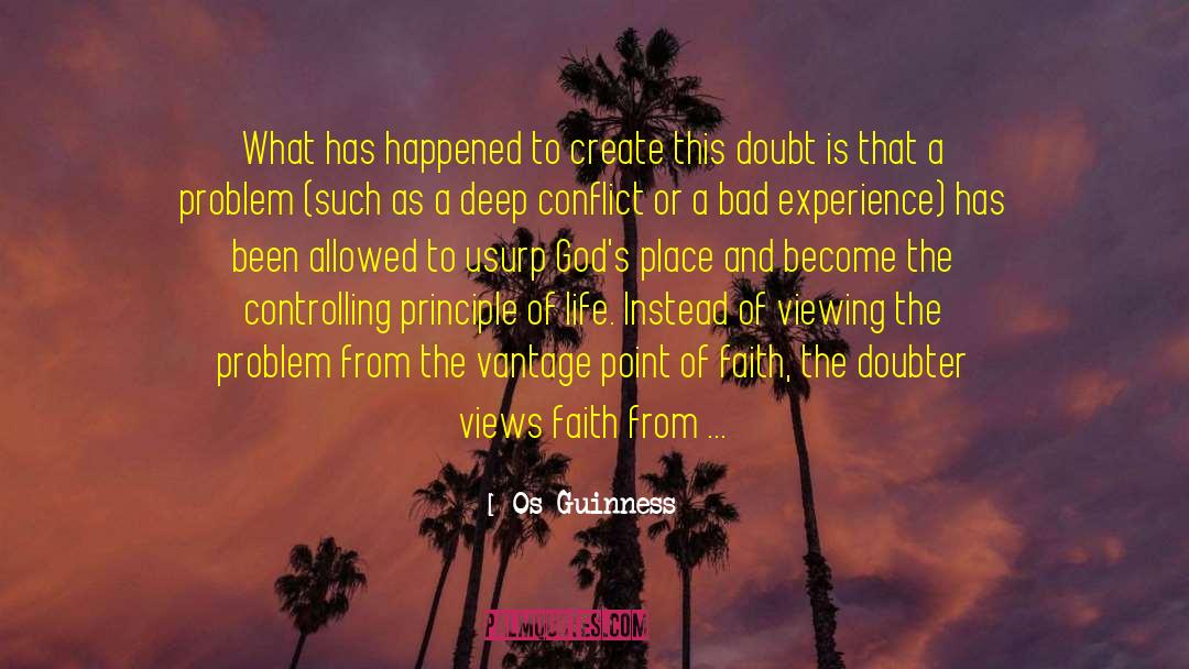 Problem Faith quotes by Os Guinness