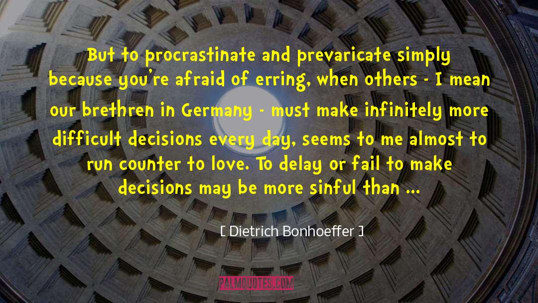 Problem Faith quotes by Dietrich Bonhoeffer