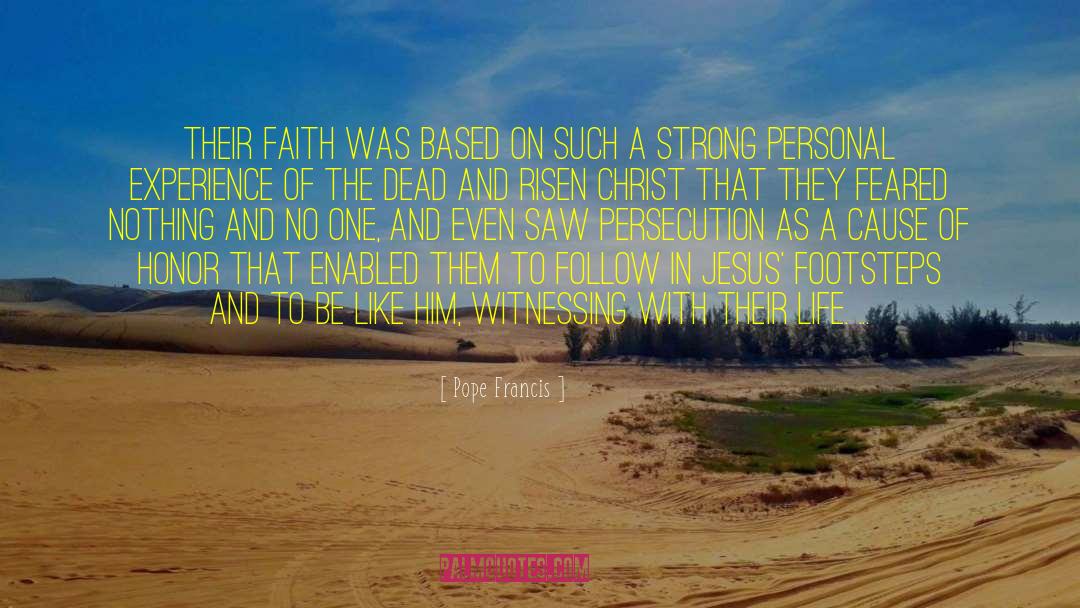 Problem Faith quotes by Pope Francis