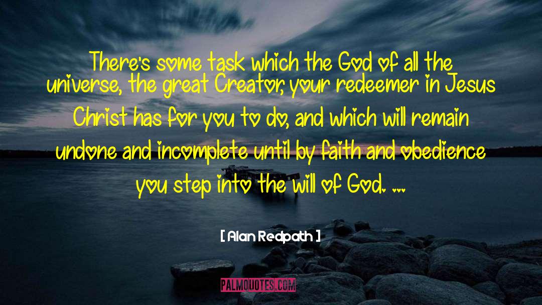 Problem Faith quotes by Alan Redpath