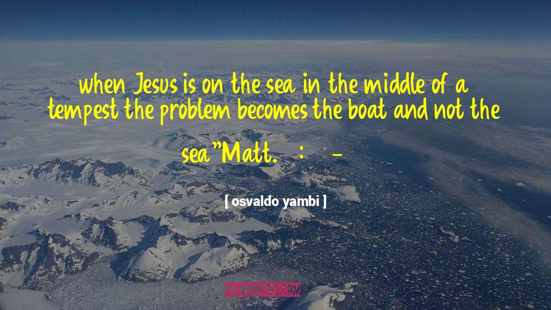 Problem Of Spirituality quotes by Osvaldo Yambi