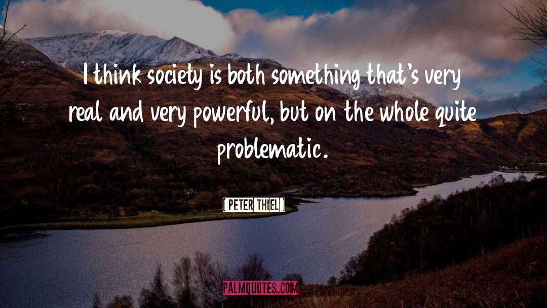Problematic quotes by Peter Thiel