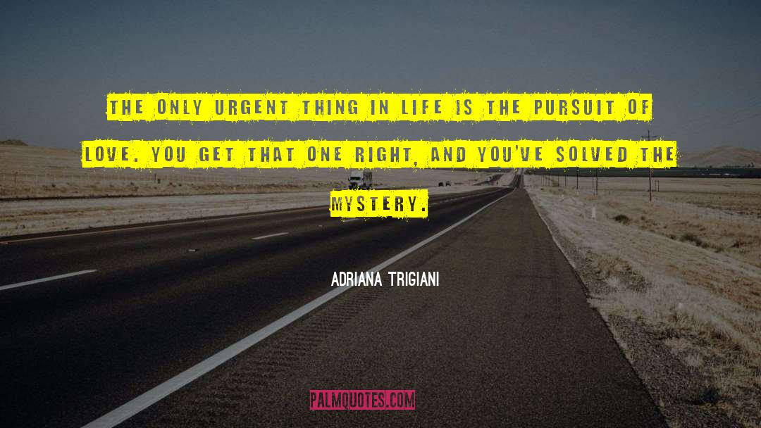 Problems Get Solved quotes by Adriana Trigiani