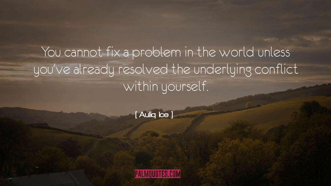 Problems In Life quotes by Auliq Ice