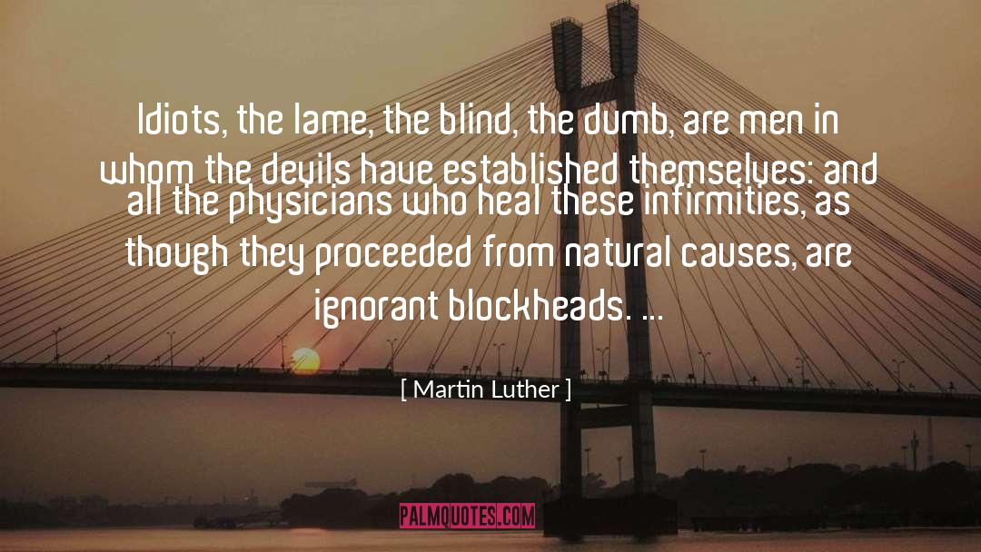 Proceeded quotes by Martin Luther