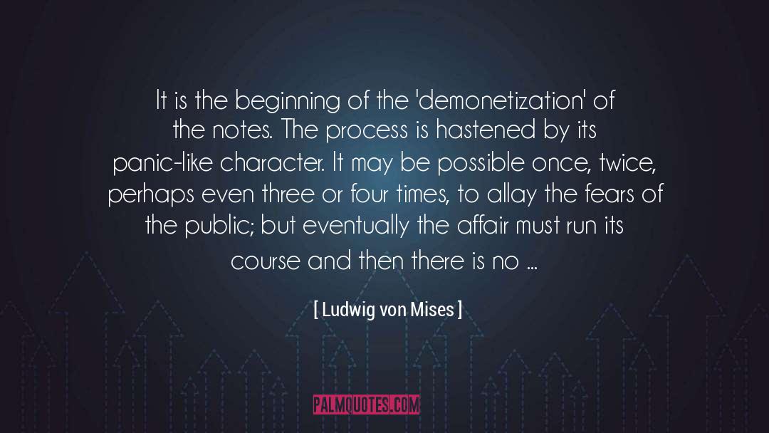 Proceeding quotes by Ludwig Von Mises