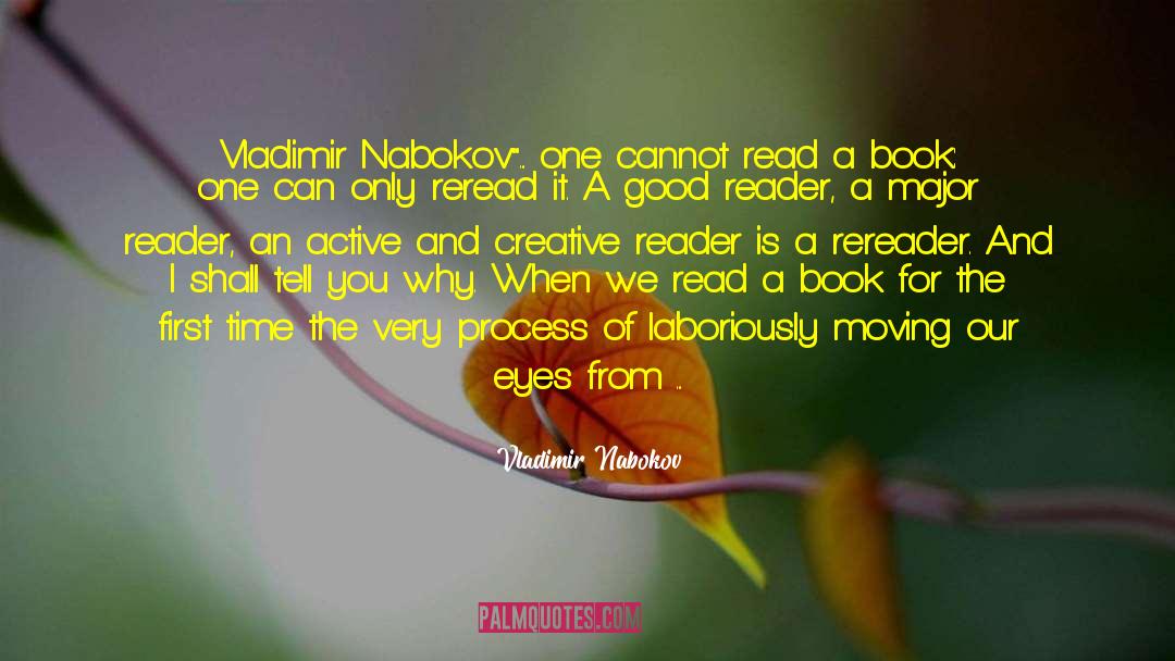 Process Of Learning quotes by Vladimir Nabokov