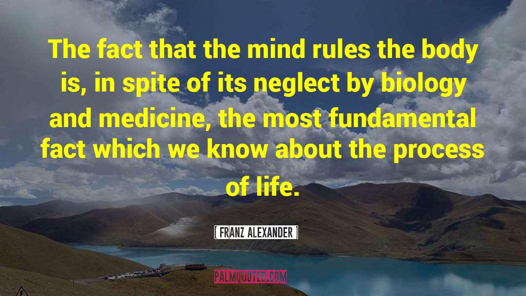 Process Of Life quotes by Franz Alexander