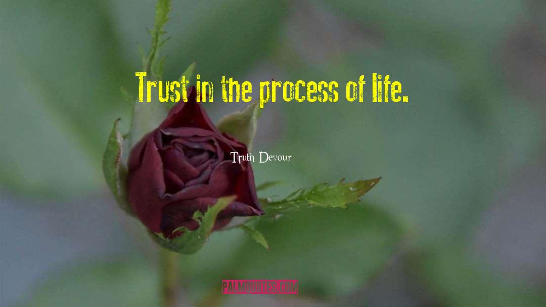 Process Of Life quotes by Truth Devour