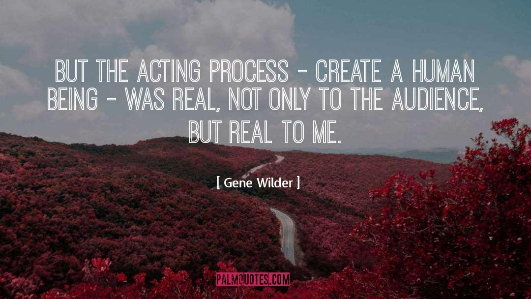 Process Online quotes by Gene Wilder