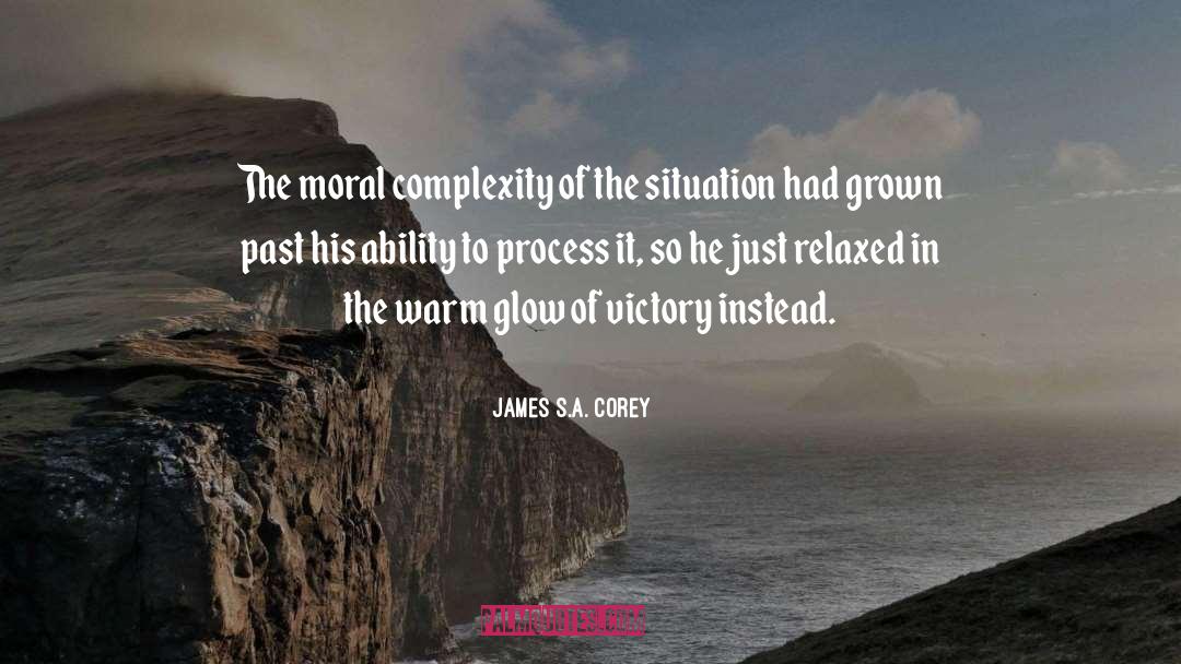 Process quotes by James S.A. Corey