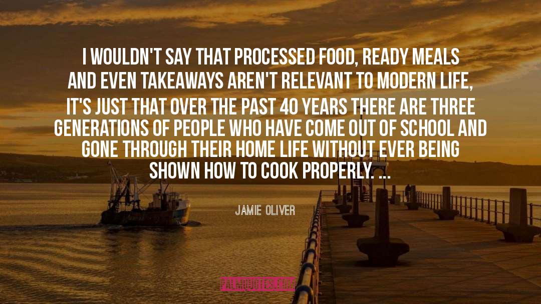 Processed Food quotes by Jamie Oliver