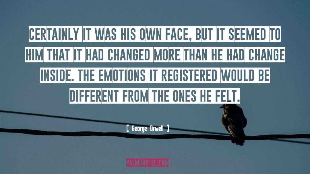 Processing Emotions quotes by George Orwell