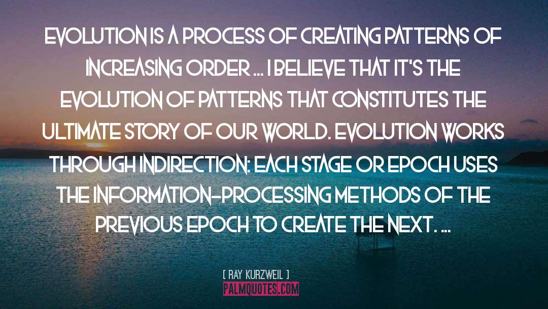 Processing quotes by Ray Kurzweil