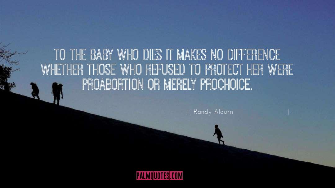 Prochoice quotes by Randy Alcorn