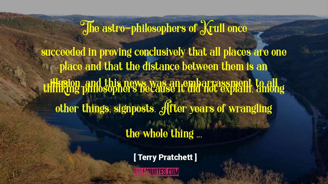 Proclaimed quotes by Terry Pratchett