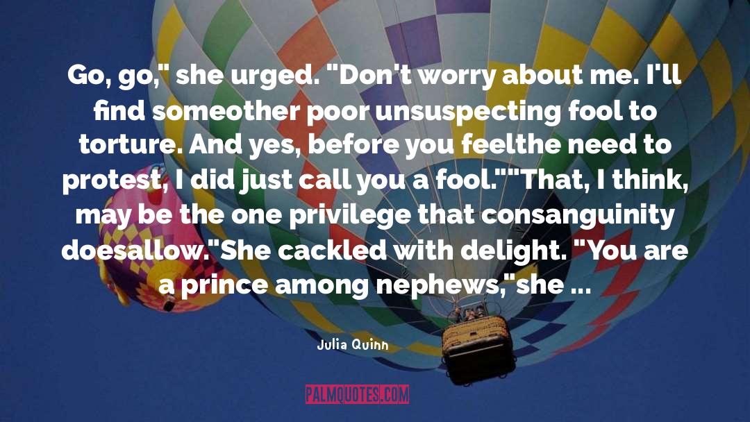 Proclaimed quotes by Julia Quinn