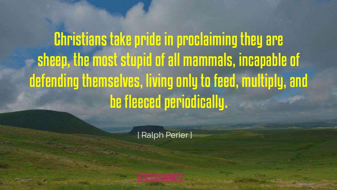 Proclaiming quotes by Ralph Perier