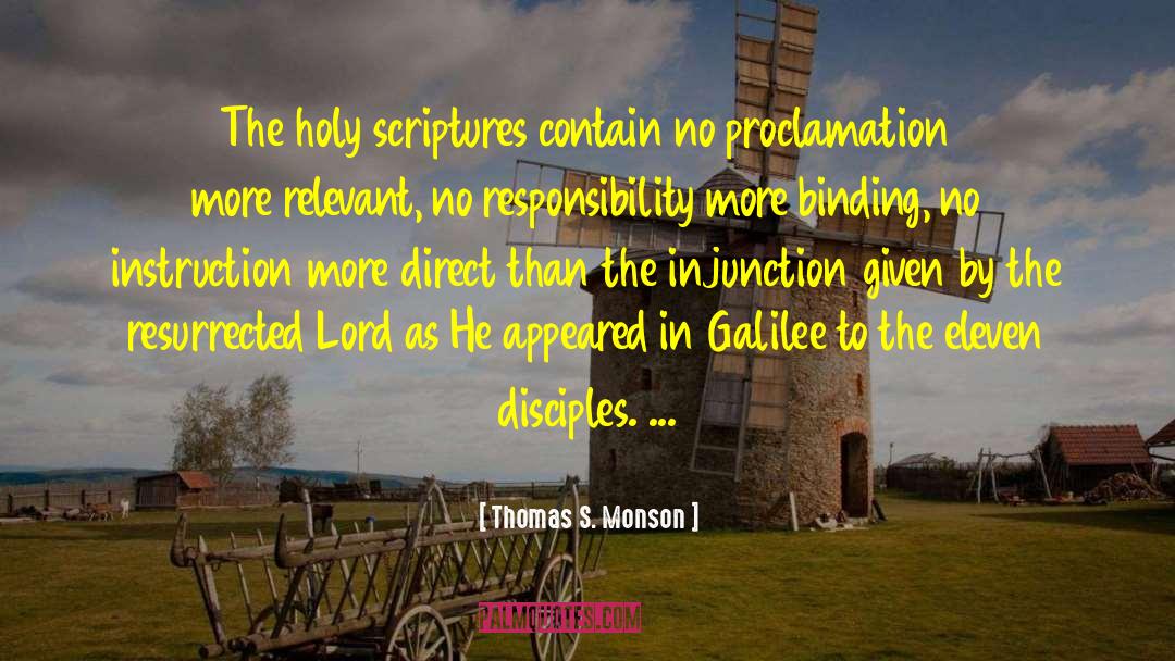 Proclamation quotes by Thomas S. Monson