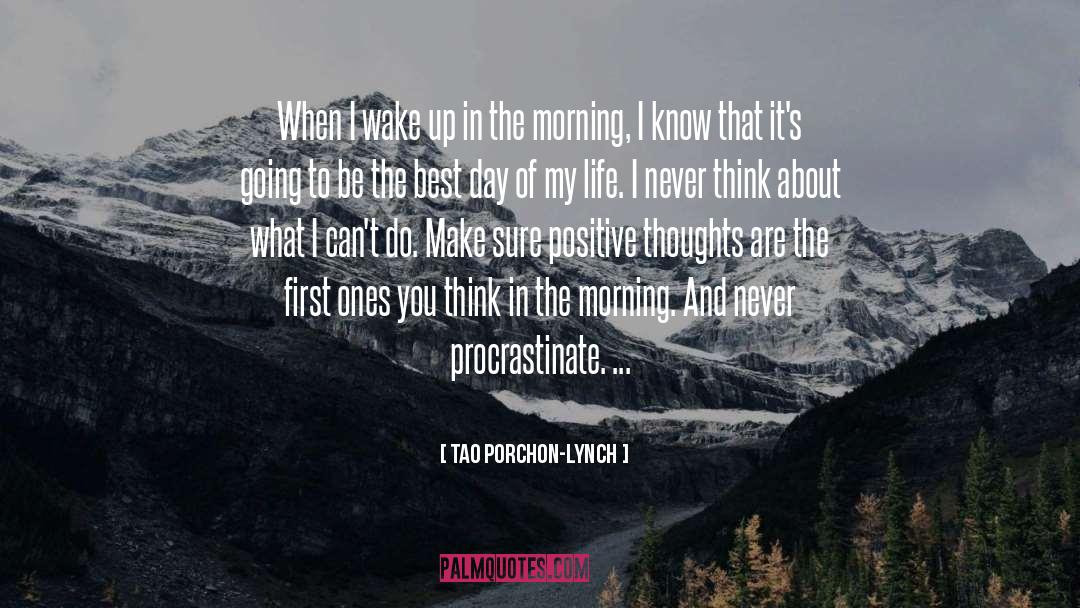 Procrastinate quotes by Tao Porchon-Lynch