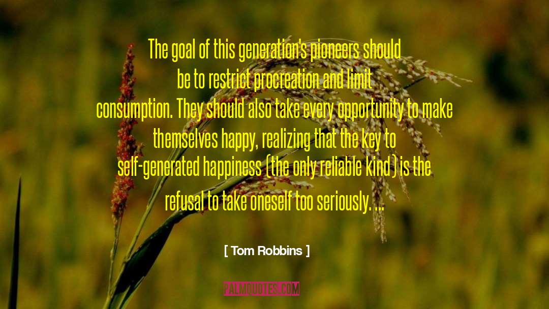 Procreation quotes by Tom Robbins