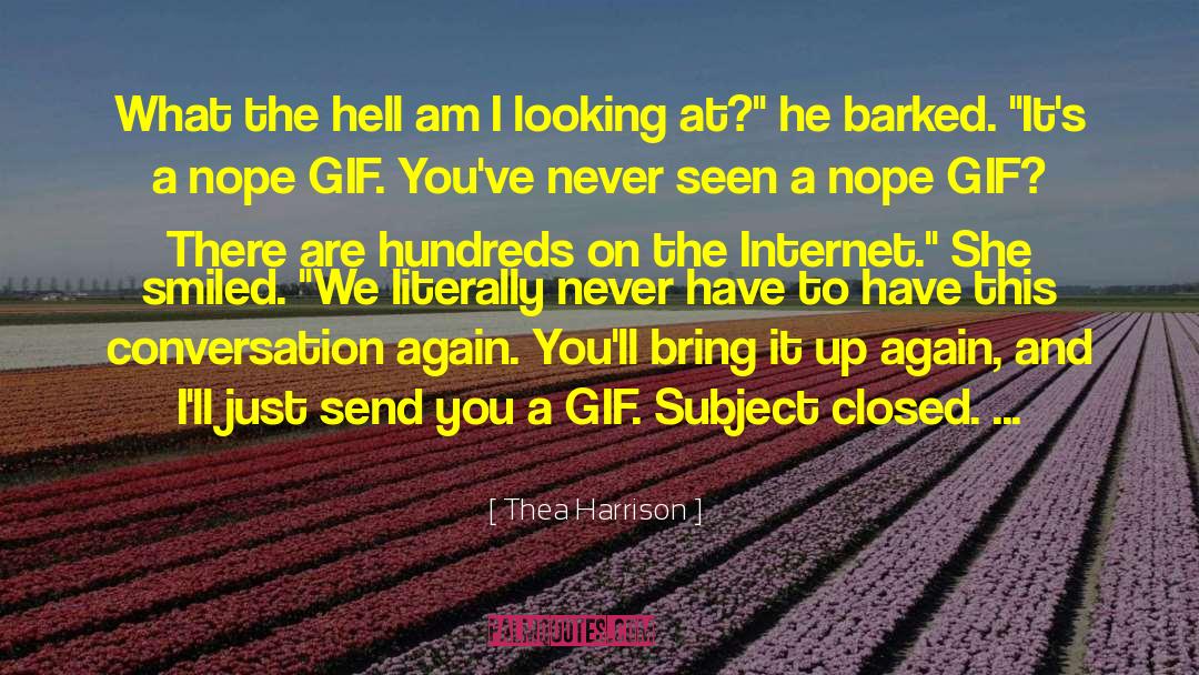 Proctology Gif quotes by Thea Harrison