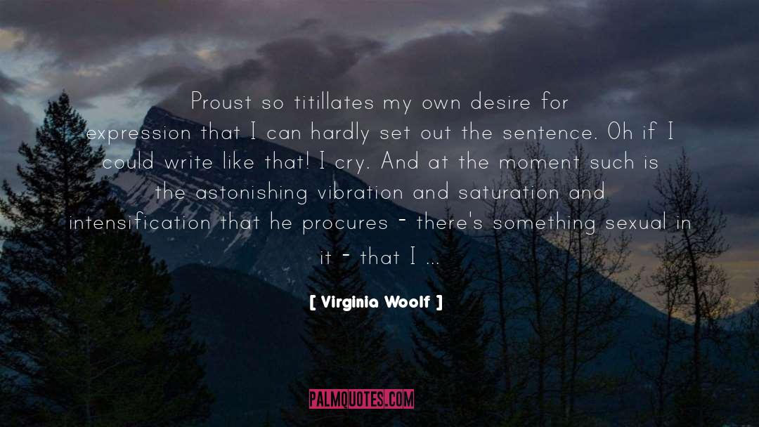 Procures quotes by Virginia Woolf