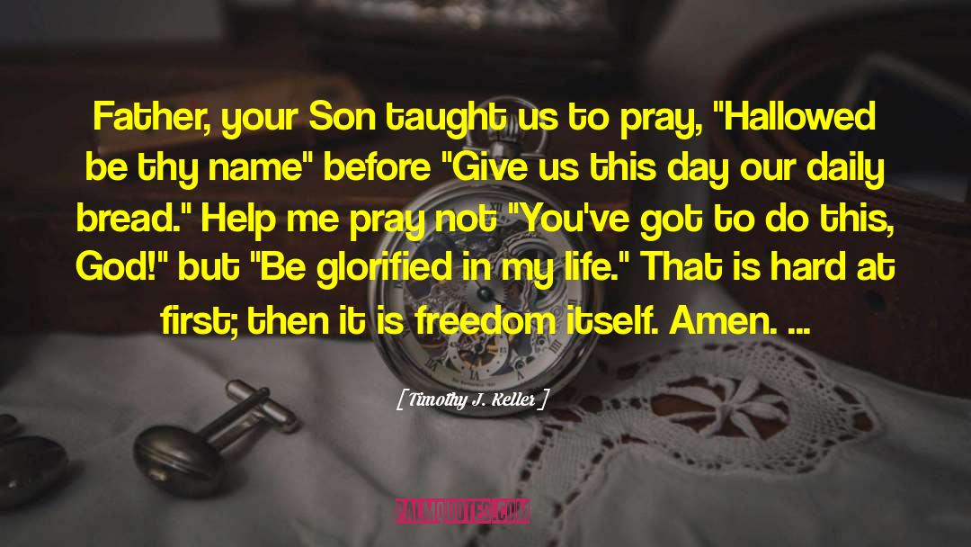 Prodigal Son quotes by Timothy J. Keller