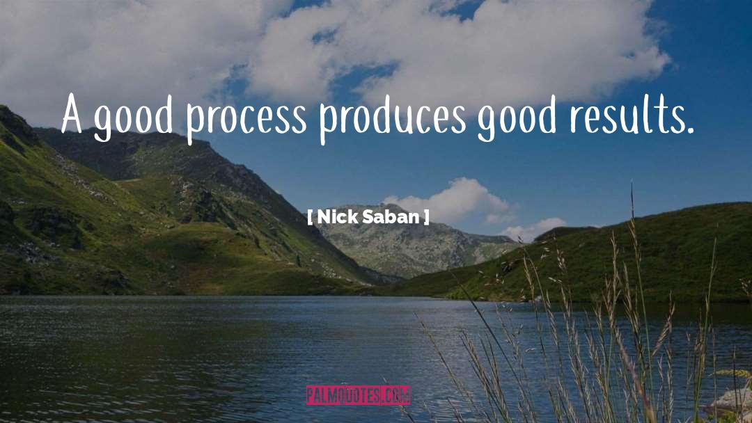 Produce quotes by Nick Saban