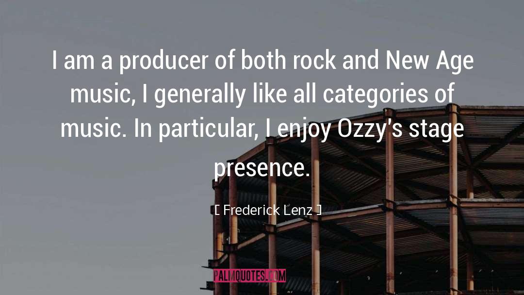 Producer quotes by Frederick Lenz