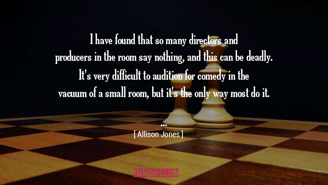 Producers quotes by Allison Jones