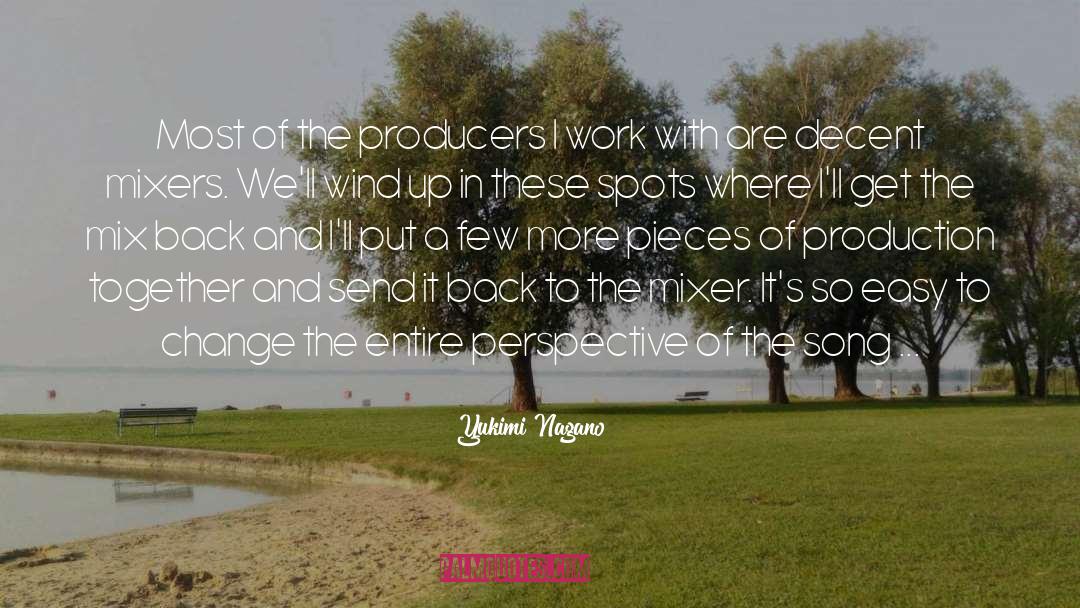 Producers quotes by Yukimi Nagano