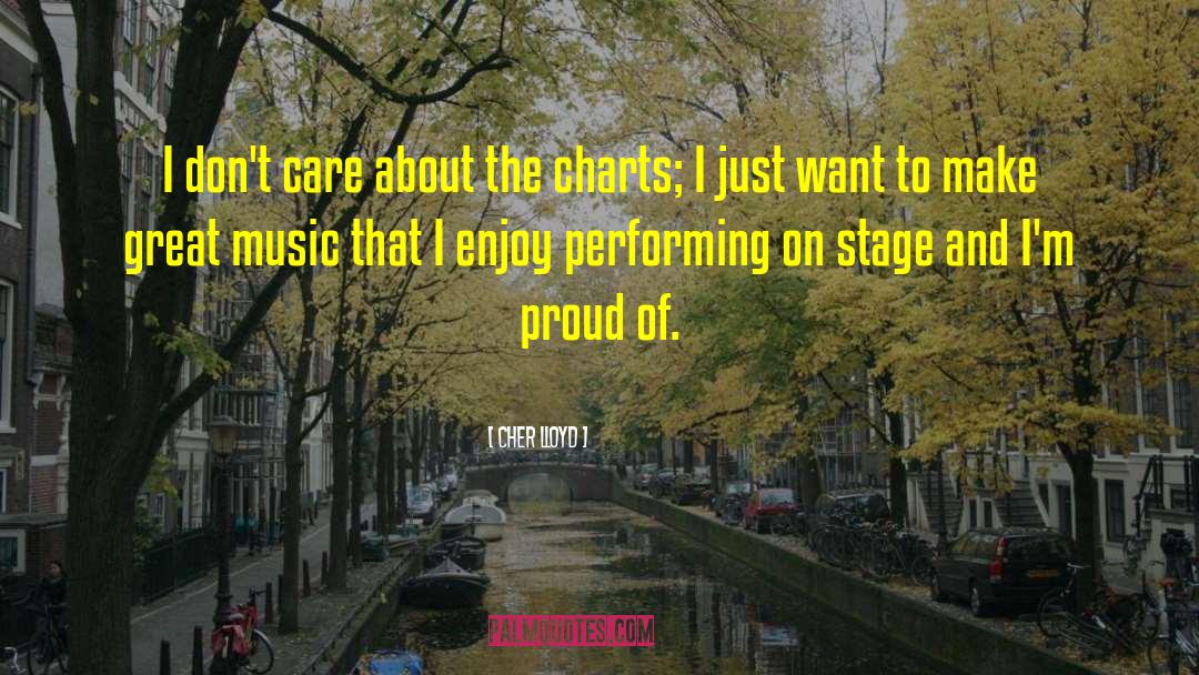 Producing Music quotes by Cher Lloyd