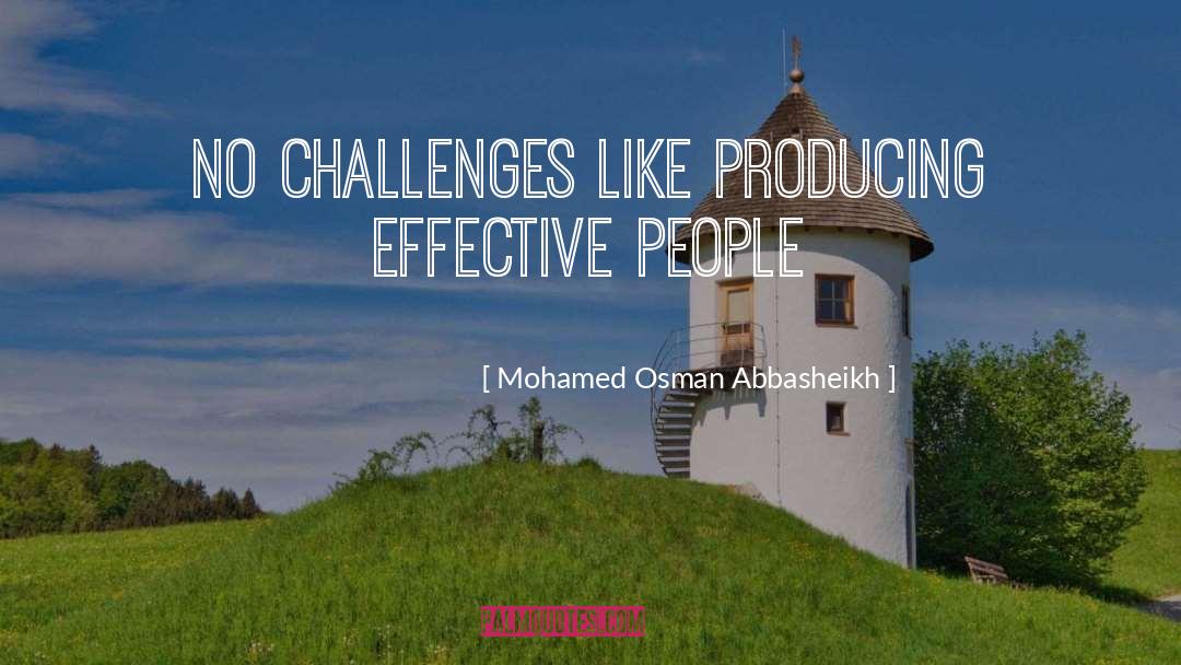 Producing quotes by Mohamed Osman Abbasheikh