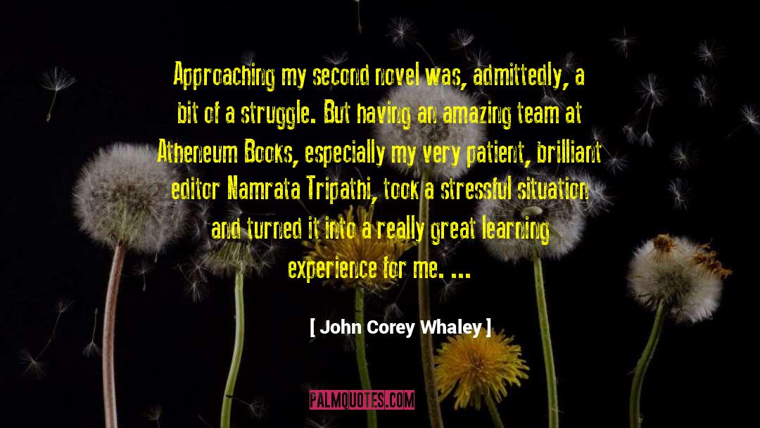 Product Of Learning quotes by John Corey Whaley