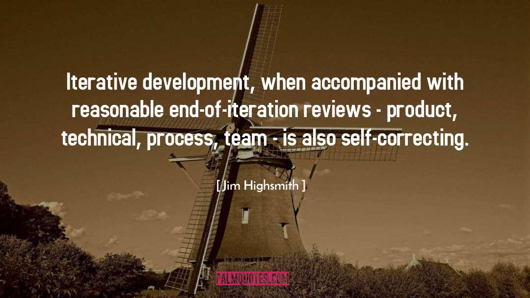 Product quotes by Jim Highsmith