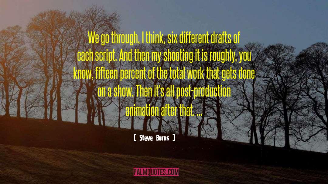 Production Design quotes by Steve Burns