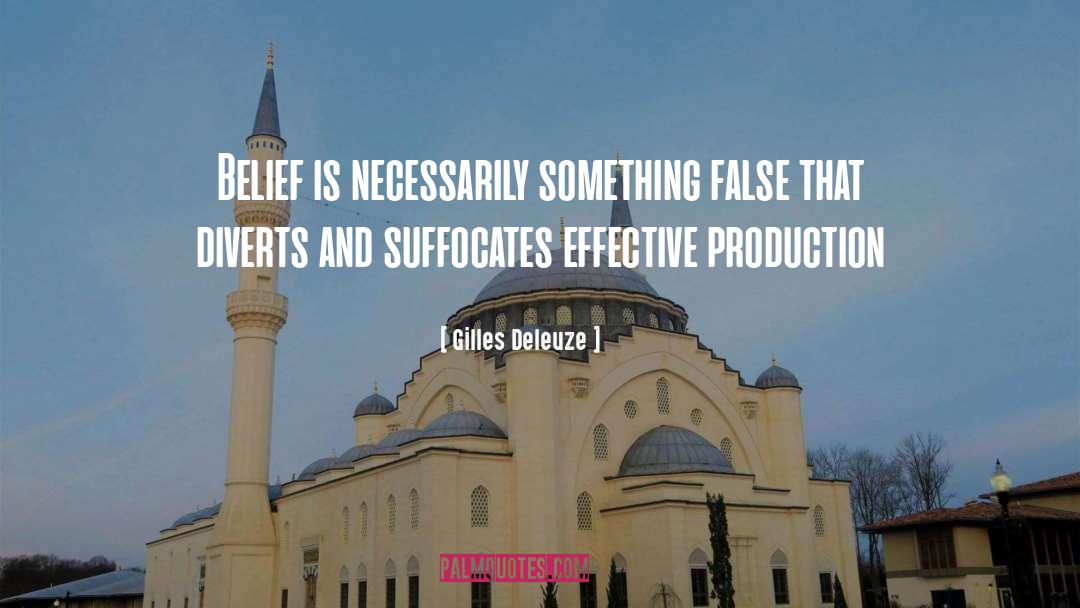 Productions quotes by Gilles Deleuze