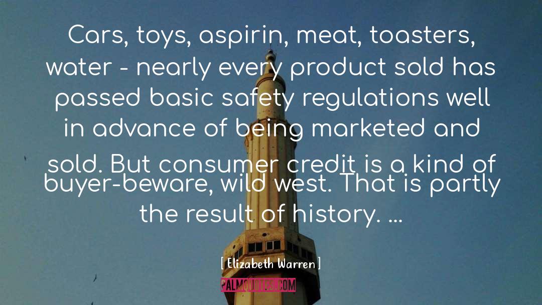 Products quotes by Elizabeth Warren