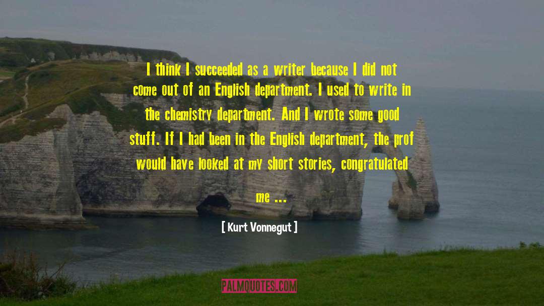 Prof Fennimore quotes by Kurt Vonnegut