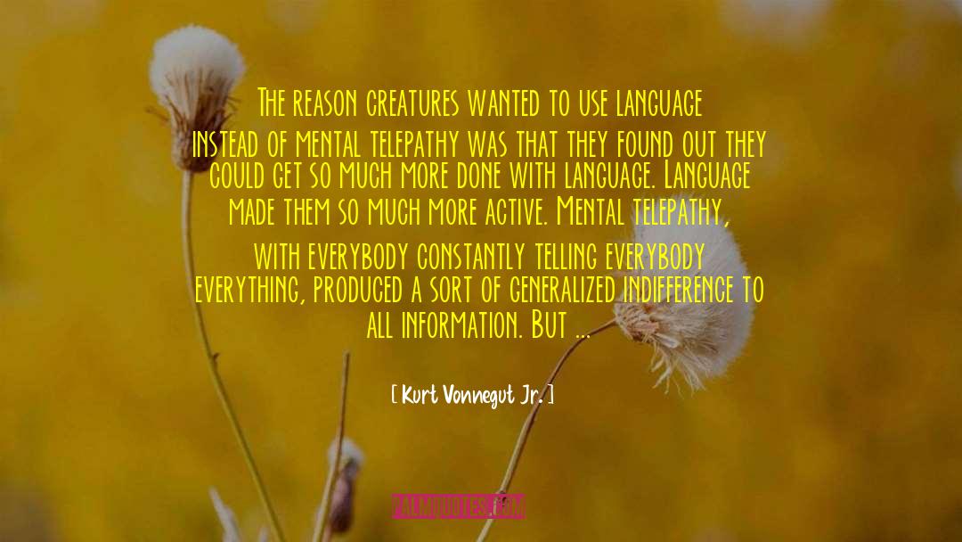 Profanar In English quotes by Kurt Vonnegut Jr.