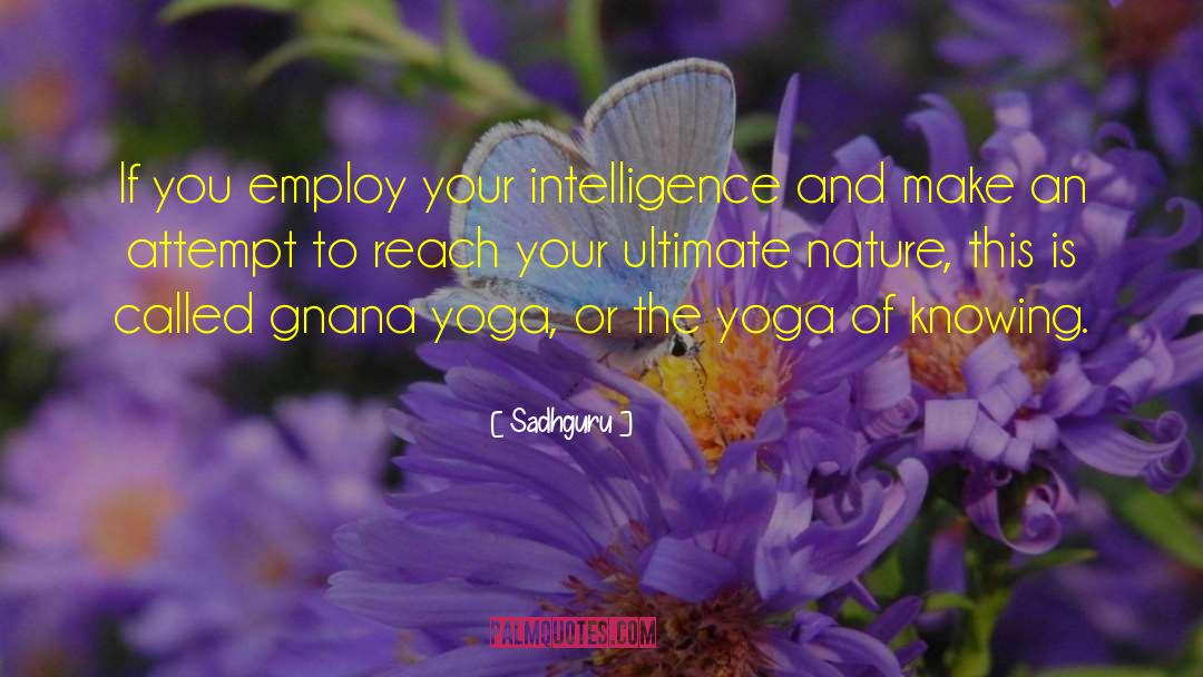 Profanity And Intelligence quotes by Sadhguru