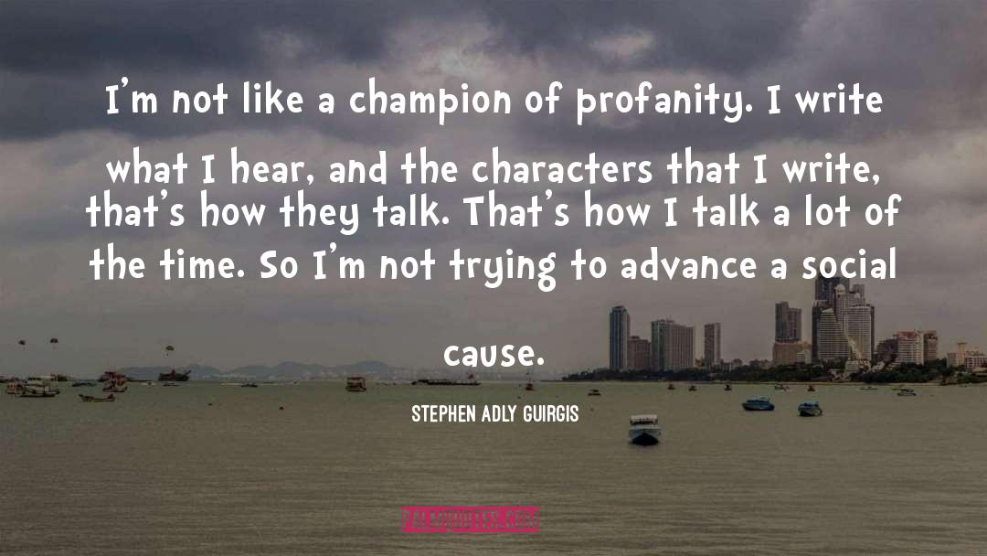 Profanity quotes by Stephen Adly Guirgis