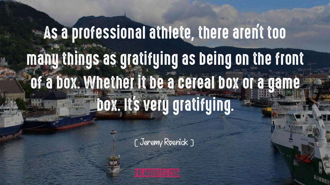 Professional Athlete quotes by Jeremy Roenick