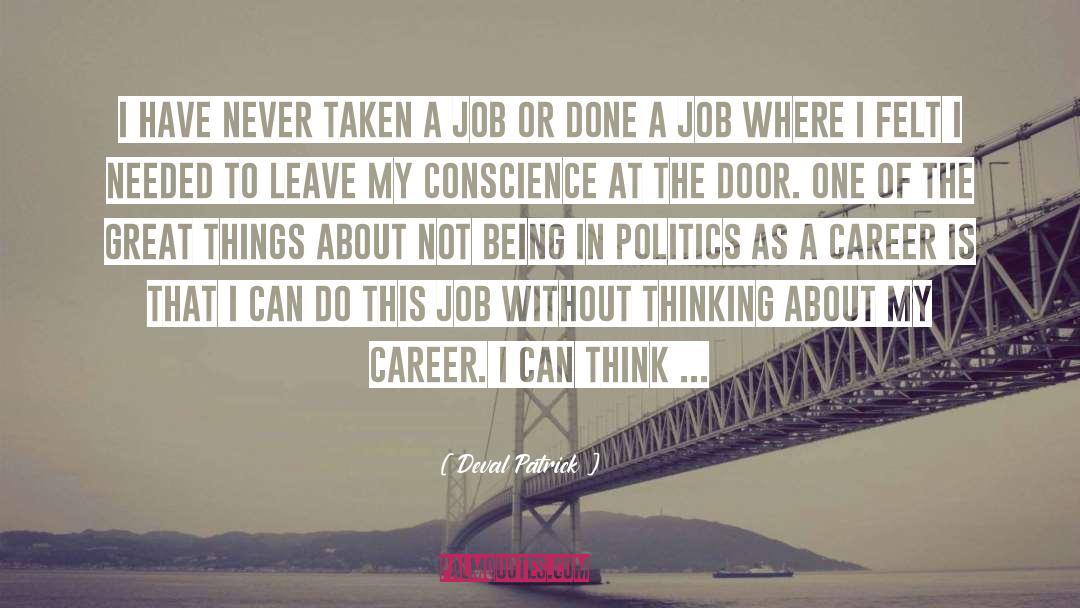 Professional Career quotes by Deval Patrick