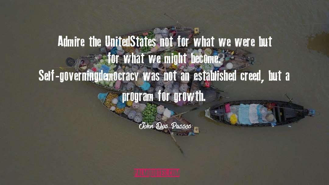 Professional Growth quotes by John Dos Passos