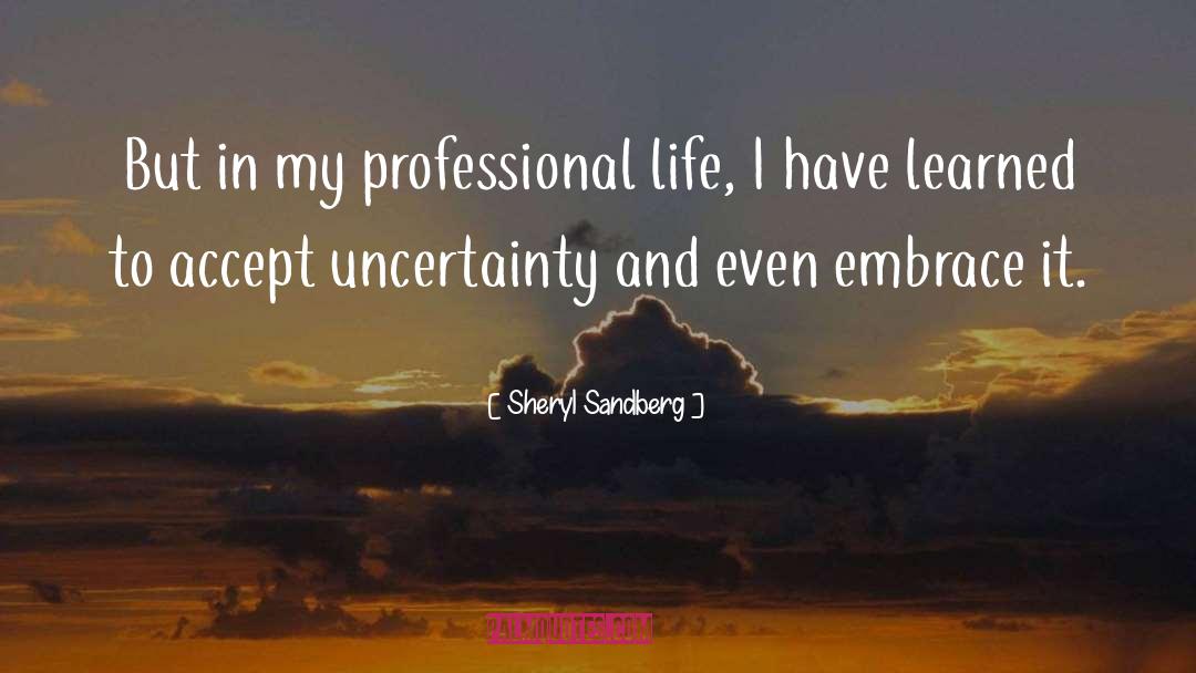 Professional Life quotes by Sheryl Sandberg